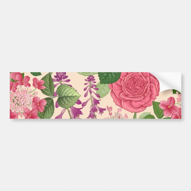 Pegatina Para Coche primavera (Frente)