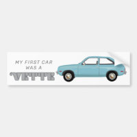 Primer coche Chevrolet Chevette Vette retro clásic