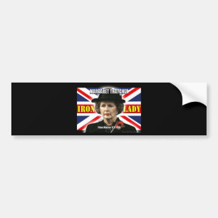 Pegatina Para Coche Primer ministro de Margaret Thatcher