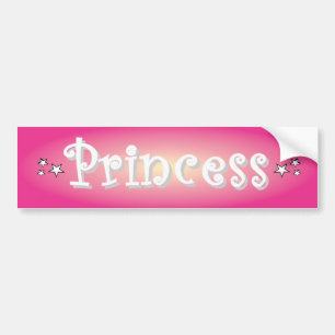 Pegatina Para Coche Princesa