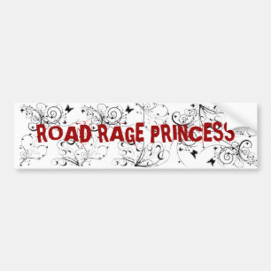PEGATINA PARA COCHE PRINCESA DE LA RABIA DEL CAMINO