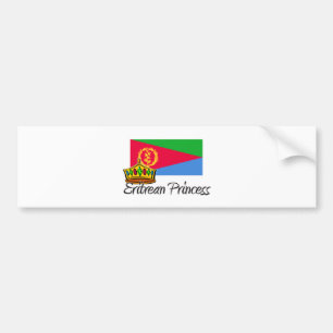 Pegatina Para Coche Princesa del Eritrean