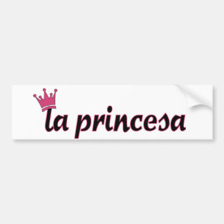 Pegatina Para Coche princesa del la