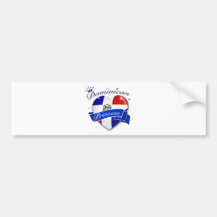 Pegatina Para Coche Princesa dominicana