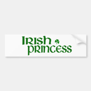 Pegatina Para Coche Princesa irlandesa