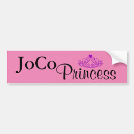 Pegatina Para Coche Princesa JoCo en rosa