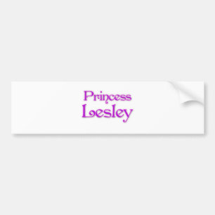 Pegatina Para Coche Princesa Lesley