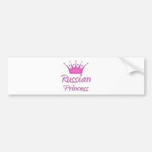 Pegatina Para Coche Princesa rusa
