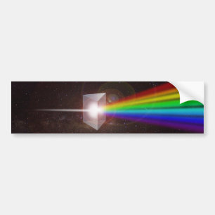 Pegatina Para Coche Prisma Color Spectrum Space Stars Galaxy DE LaRue