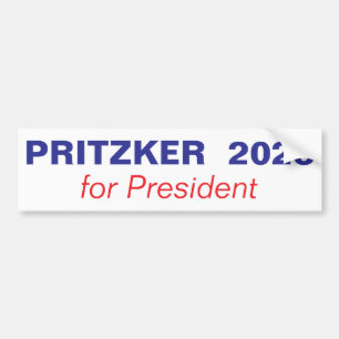 Pegatina Para Coche Pritzker 2028 para Presidente