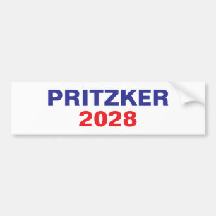 Pegatina Para Coche Pritzker para el presidente 2028