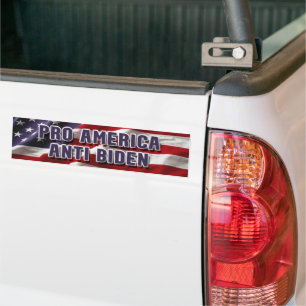 Pegatina Para Coche Pro America Anti Biden