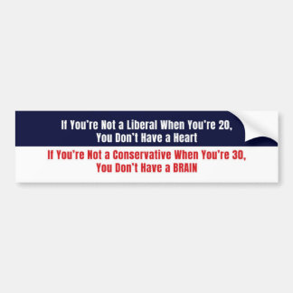 Pegatina Para Coche Pro-Conservative Anti-Liberal Patriotic Sticker
