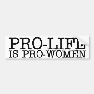 Pegatina Para Coche Pro-life is Pro-women