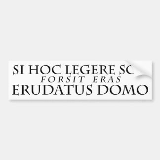 Pegatina Para Coche Probablemente Homeschooled