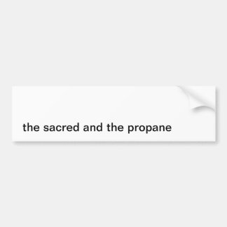 Pegatina Para Coche Propano sagrado