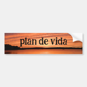 Pegatina Para Coche Propósito de la vida Siga su plan de vida