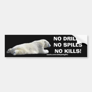 Pegatina Para Coche Protección contra la CONTAMINACIÓN del OSO POLAR