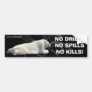 Pegatina Para Coche Protección contra la vida silvestre del OSO POLAR 