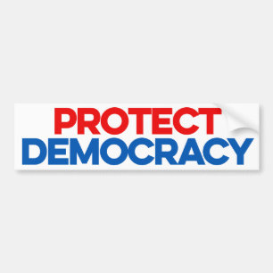 Pegatina Para Coche Proteger la democracia