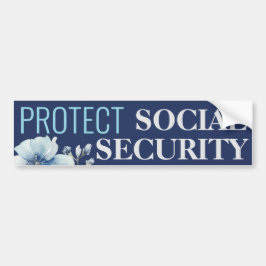 Pegatina Para Coche Proteger la seguridad social contra Trump