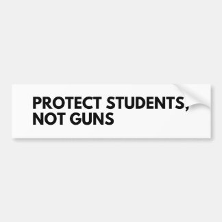 Pegatina Para Coche Proteja a los estudiantes, no armas