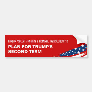 Pegatina Para Coche Proyecto 2025 de Trump contra Trump
