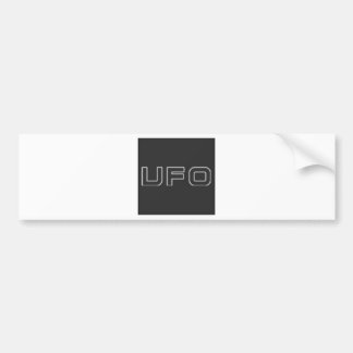Pegatina Para Coche prueba del UFO