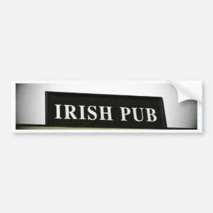 Pegatina Para Coche Pub irlandés