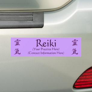 Pegatina Para Coche Publicidad de práctica de Reiki
