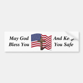 Pegatina Para Coche Puede dios bendecirle y mantenerle seguro