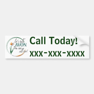 Pegatina Para Coche Puede vender Avon