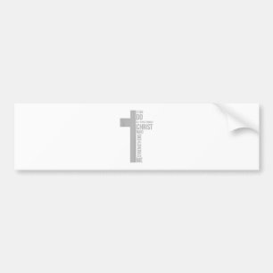 Pegatina Para Coche Puedo Hacer Todas Las Cosas A Través De Cristo Que