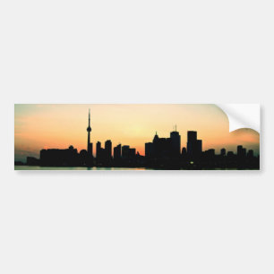 Pegatina Para Coche Puesta del sol de Toronto
