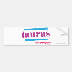 Pegatina Para Coche Púrpura del tauro