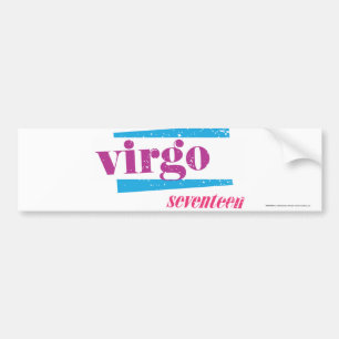 Pegatina Para Coche Púrpura del virgo