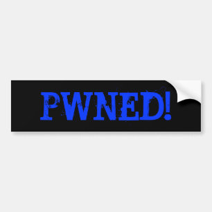 PEGATINA PARA COCHE ¡PWNED!