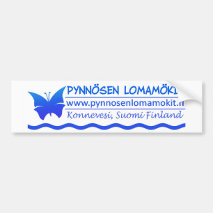 Pegatina Para Coche Pynnösen Lomamökit bumpersticker