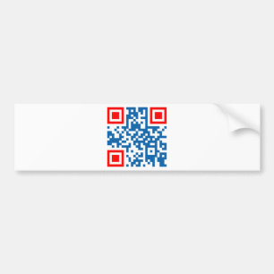 Pegatina Para Coche QR-Código-Hrvatska