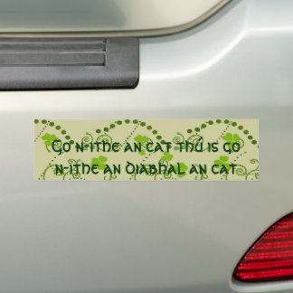 Pegatina Para Coche Que el gato te coma y que el diablo se coma al gat