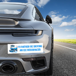 Pegatina Para Coche Qué gracioso que prefiera manejar un refrigerador