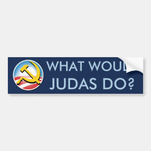 Pegatina Para Coche ¿Qué Judas haría?