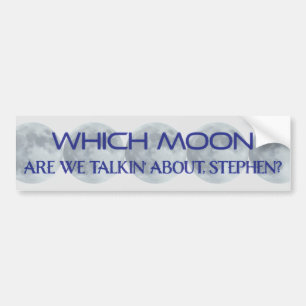 Pegatina Para Coche ¿Qué Luna