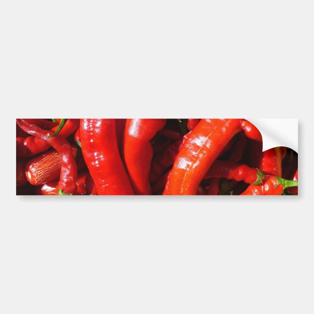 Pegatina Para Coche ¡Qué picante! (Frente)