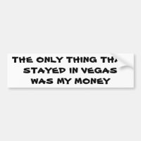 ¿Qué se queda en Las Vegas? Mi dinero