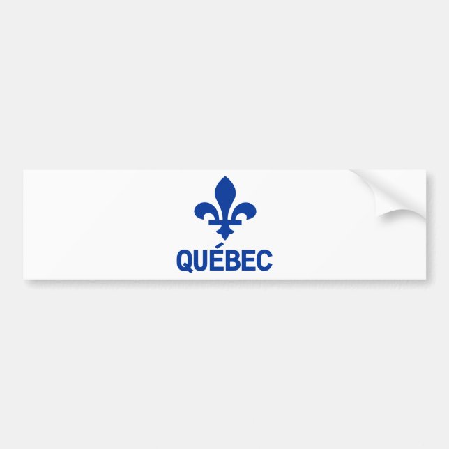 Pegatina Para Coche Quebec (Frente)
