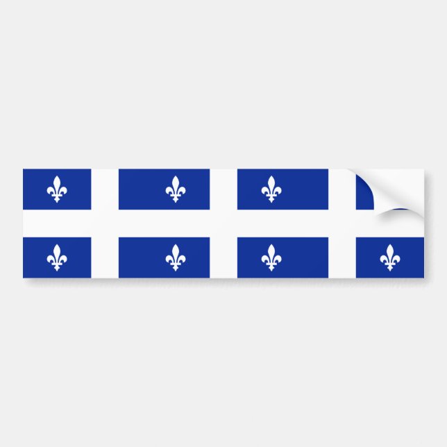 Pegatina Para Coche quebec (Frente)