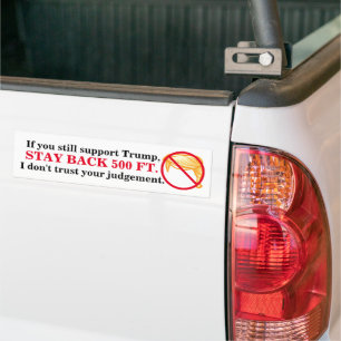 Pegatina Para Coche ¡Quédate Atrás!