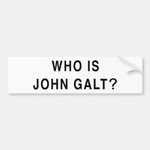 Pegatina Para Coche ¿Quién es Juan Galt?