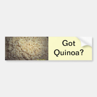Pegatina Para Coche ¿Quinoa conseguida?